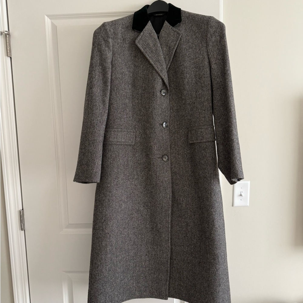Elegant Gray Women's Coat